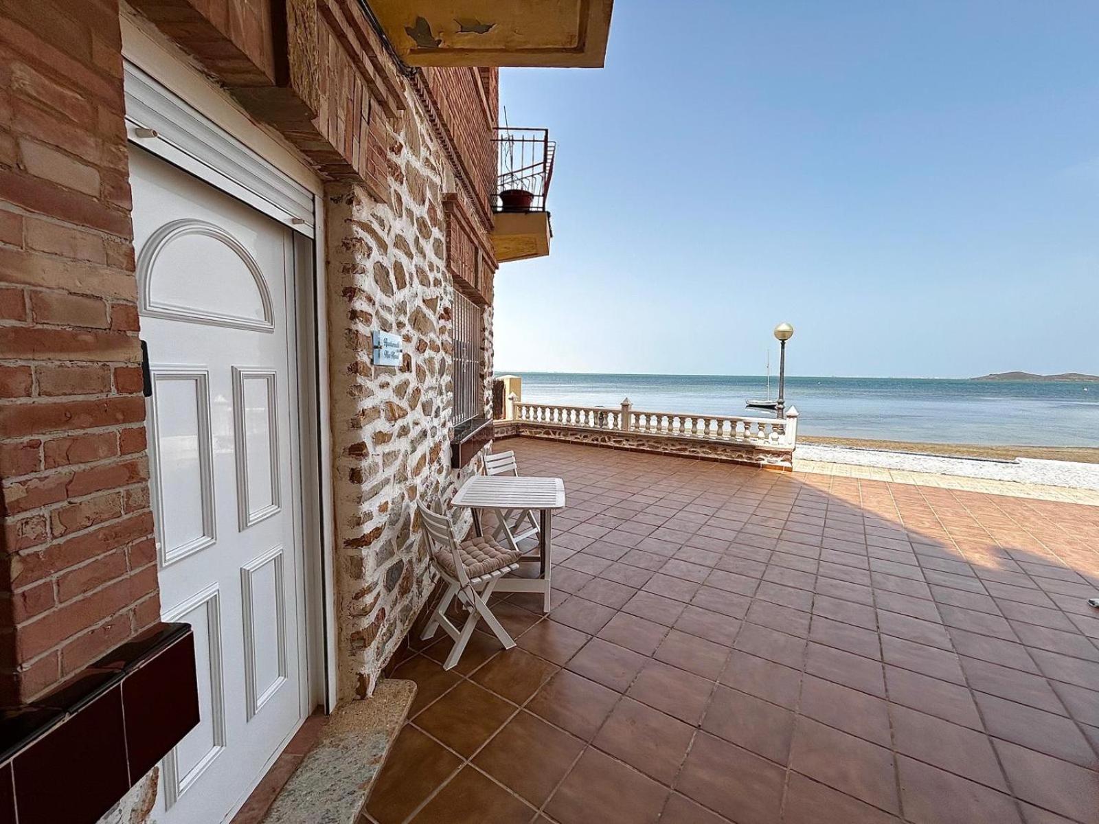 Apartamento Mar Menor, Los Urrutias - Beachfront Apartment With Patio Under New Management Since July 2024 Kartagena Zewnętrze zdjęcie