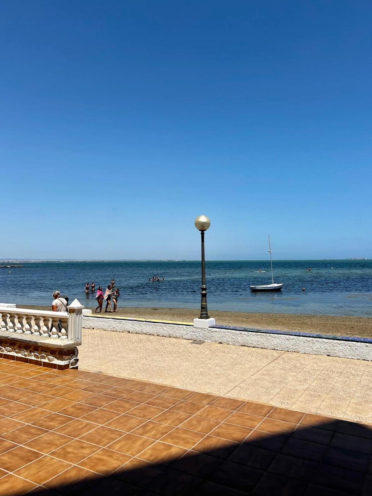 Apartamento Mar Menor, Los Urrutias - Beachfront Apartment With Patio Under New Management Since July 2024 Kartagena Zewnętrze zdjęcie